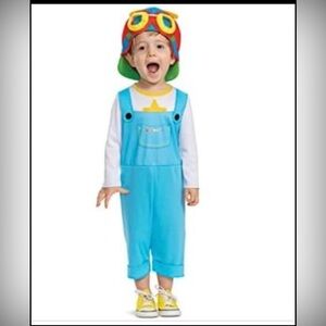 Cocomelon Tom Tom Costume 3T-4T Toddler NWT